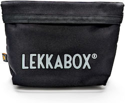 Lekkabox School Insulated Handheld Lunch Bag Black Lekkabox School Insulated Handheld Lunch Bag Black