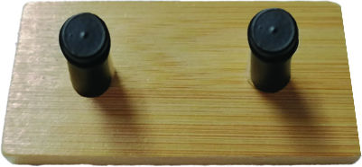 AGC Ξύλινη 2 Θέσεων 9x4.5cm 6τμχ AGC Ξύλινη 2 Θέσεων 9x4.5cm 6τμχ