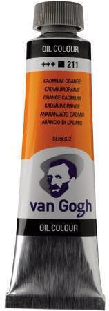 Ölfarben Van Gogh 40ml S2 T.9 Nr 211 Kadmium Orange Set-3 Stück