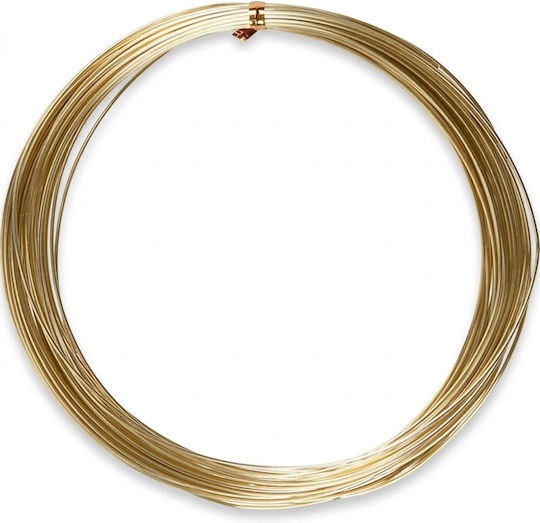 Gold Wire Jewelry Making 1mm 16 Meters Soft Durable Metal Wire