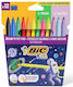 BIC Μαρκαδόροι Ζωγραφικής Σετ 12 χρώματα