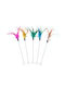 Cat Toy Feather & Suction Cup Random Colour Choice