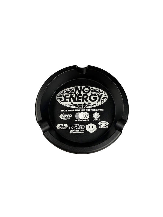 Dudes No Energy Ashtray Black
