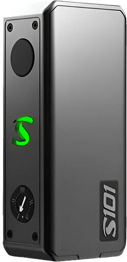 San Indonesia X Gerobak Vaper S101 Box Mod 101W Черен