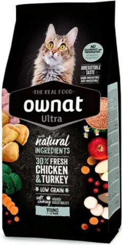 Ownat Dry Food for Kittens with Chicken / Turkey 8kg