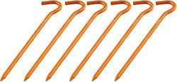 Пасалки Алуминиеви Aluminium Pegs 6 Броя Easy Camp Оранжеви