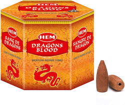 Dragons Blood Backflow Incense Cones 40pcs Dragons Blood Backflow Incense Cones 40pcs