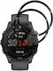 Пакет 2 Защитен Екран Garmin Forerunner 255 Forerunner 255 Music Комплект Защита От Драскотини Стикер Нано Флекс Черен