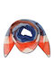 Damen Gestrickt Schal Orange