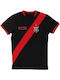 T-shirt Black/red