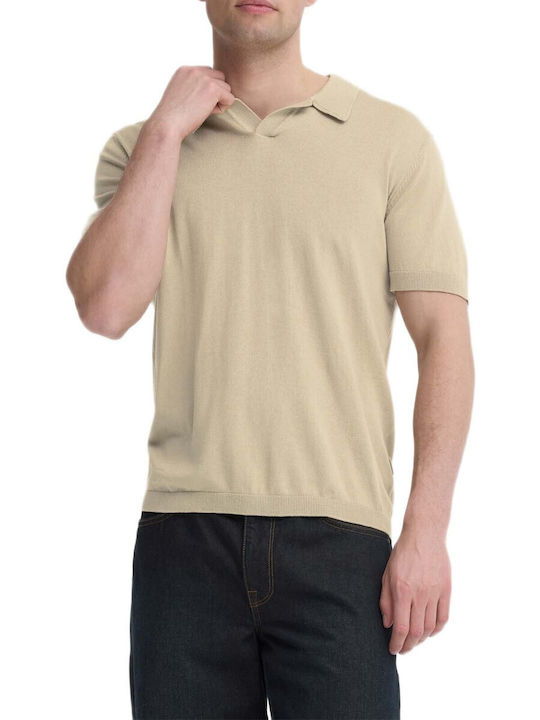 Blend Beige Polo Blouse