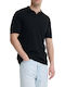 Polo Blouse Black