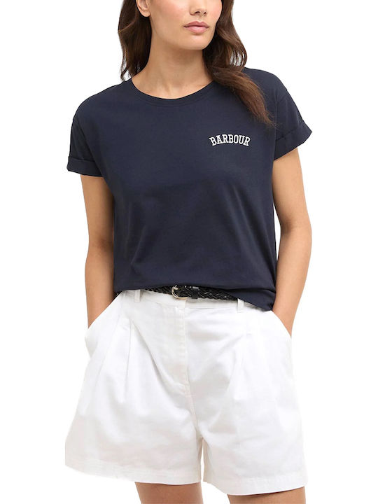 Barbour Tricou Damă Albastru