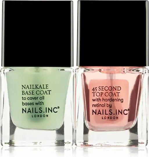 Mini Nails Inc Nail Base Top Treatment Number Ones Shade 2× Volume Ml 5