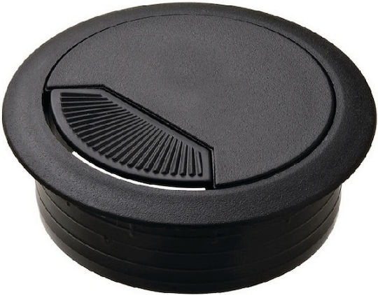 Hard Plast Tülle Für Schreibtisch Schwarz 199-RTK2212B 1 Stück