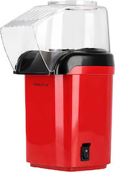 Sokany 1200w Popcorn Machine Fast Preparation Cooking Black Red
