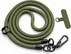 Λουράκι Χιαστί Κινητά Τηλέφωνα 10mm Κορδόνι Spacer Lanyard Πολλαπλών Χρήσεων Χακί Λουράκι Χιαστί Κινητά Τηλέφωνα 10mm Κορδόνι Spacer Lanyard Πολλαπλών Χρήσεων Χακί