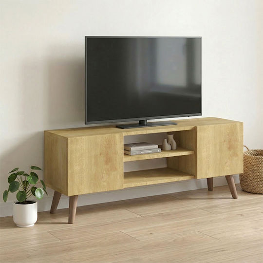 Etna Floor-Standing Sapphire Oak 120x30x45 cm