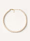 Bode Necklace From Gold Plated Steel Beige
