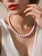 Bode Necklace From Pink Gold Plated Steel Pink
