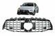 Μάσκα Mercedes-benz Cla-class C118 W119 19+ Gt Amg Panamericana Look Μαύρη Γυαλιστερή Χρώμιο 1 Τεμάχιο Mercedes Benz Cαrνεr