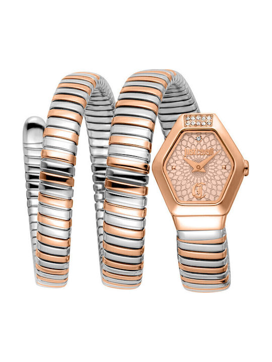 Just Cavalli Signature Snake Дамски Часовник 23...