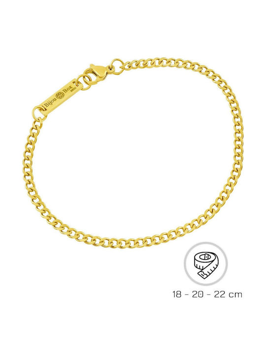 Bijou Box Hand Chain Made of Gold Plated Steel