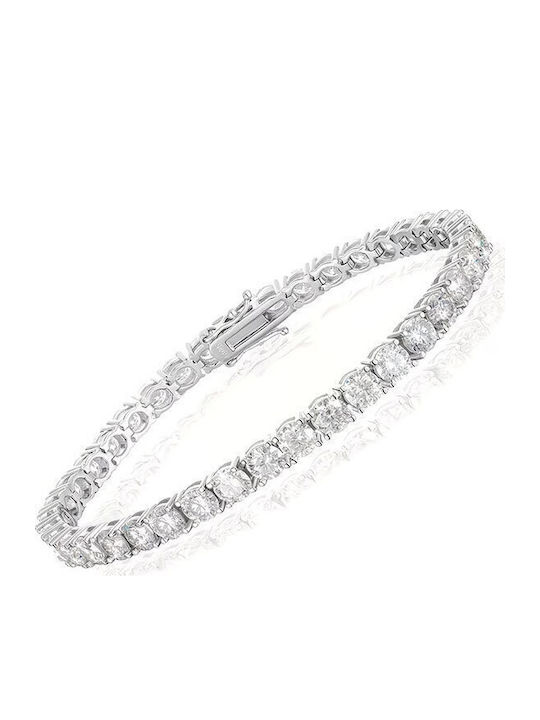 LASTORE Women's Silver Bracelet