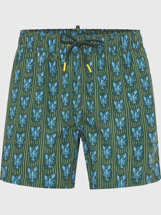 Funky Buddha Men's Swimwear Shorts Green