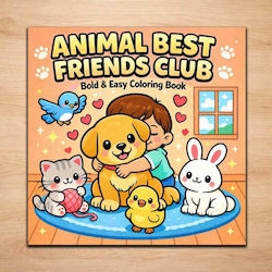 Carte De Colorat Pentru Animale De Companie – Căței Pisicuțe 20 Desene Mari Hârtie 160gsm Spirală Metalică 3+ Carte De Colorat Pentru Animale De Companie – Căței Pisicuțe 20 Desene Mari Hârtie 160gsm Spirală Metalică 3+