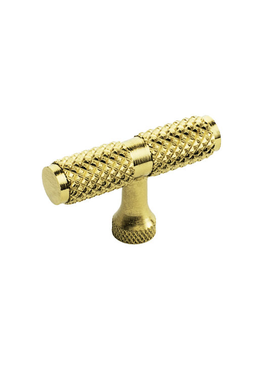 Viobrass No 87 Antique Furniture Knob from Metallic Gold Glossy 87-3