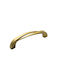 Viobrass Furniture Handle from Metallic Gold Matte with Hole Centers 60mm 157/9