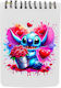 Notizbuch A6/60 Seiten Lilo & Stitch