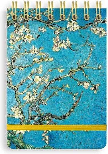 Σημειωματάριο Σπιράλ Flame Tree Vincent Van Gogh Almond Blossom