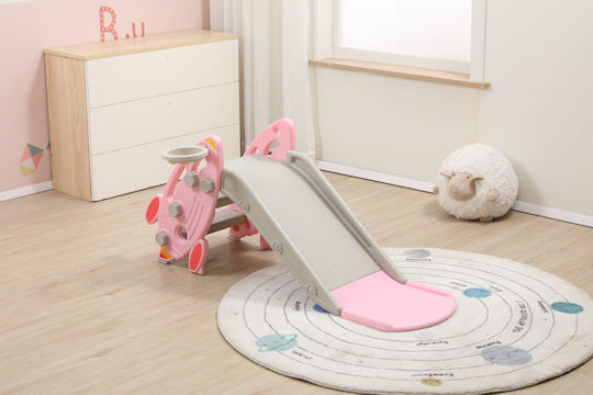 Plastik Rutsche Rakete 122x52x53cm Rosa