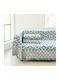 Linea Home Balzano Sofa Throw 2 Seater 180x240cm Petrol Blue