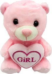 Plush Teddy Bear 25cm Girl Pink Soft Teddy Bear...