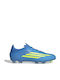 adidas F50 League Football Shoes with Cleats FG/MG Blue