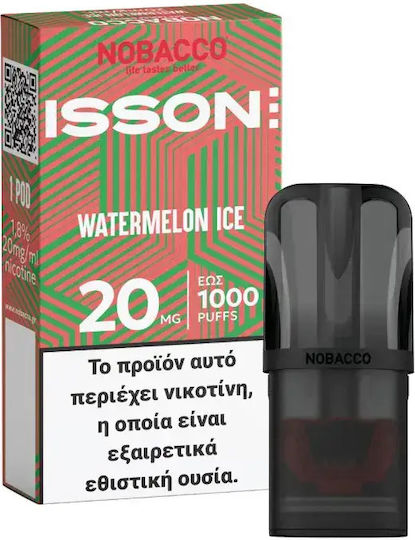 Nobacco Isson Iii Pod Watermelon Ice 20mg 2ml