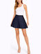Τζιν Mini Φούστα Dark Blue Denim