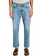 Men's Jeans Pants with Regular Fit Blue-Denim