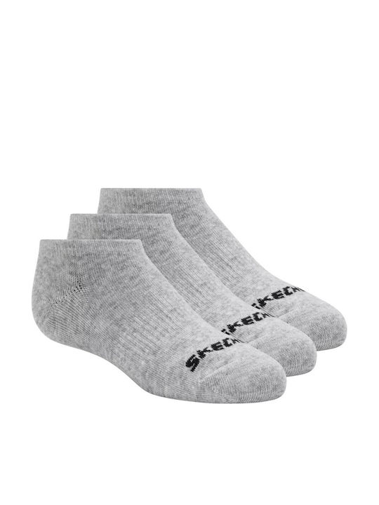 Skechers Terry Спортни Чорапи Сиви