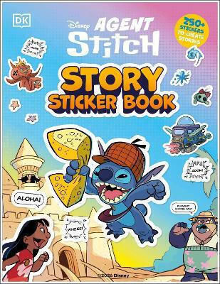 Disney Stitch Story Sticker Book Dk Dk Children