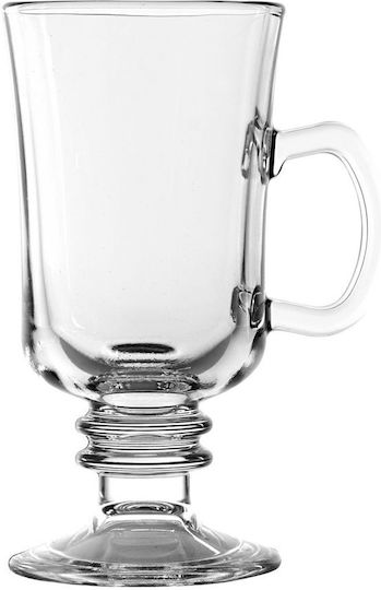 Uniglass Ποτήρι Καφέ/Freddo από Γυαλί σε Καφέ Χρώμα 250ml