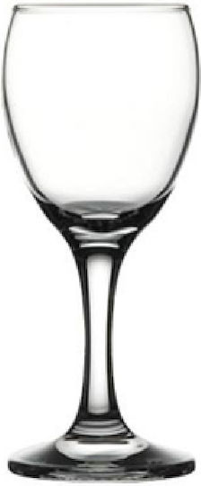 Espiel Imperial Set Glasses for White Wine Made of Glass in White Color Goblets 3 Pieces