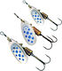 Butterfly Mepps Comet Blue Dots Colour Silver Size 3