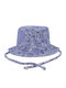 Walking Mum Kids' Bucket Fabric Sunscreen Multicolour Hat