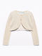 Kids Knitted Bolero Champagne
