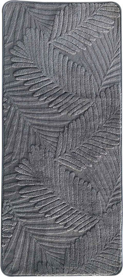 Chios Hellas Φύλλα Χαλί Διάδρομος Γκρι 60x180cm