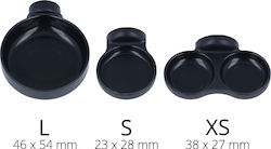 Gecko Nutrition Magnetic Bowl Small Black